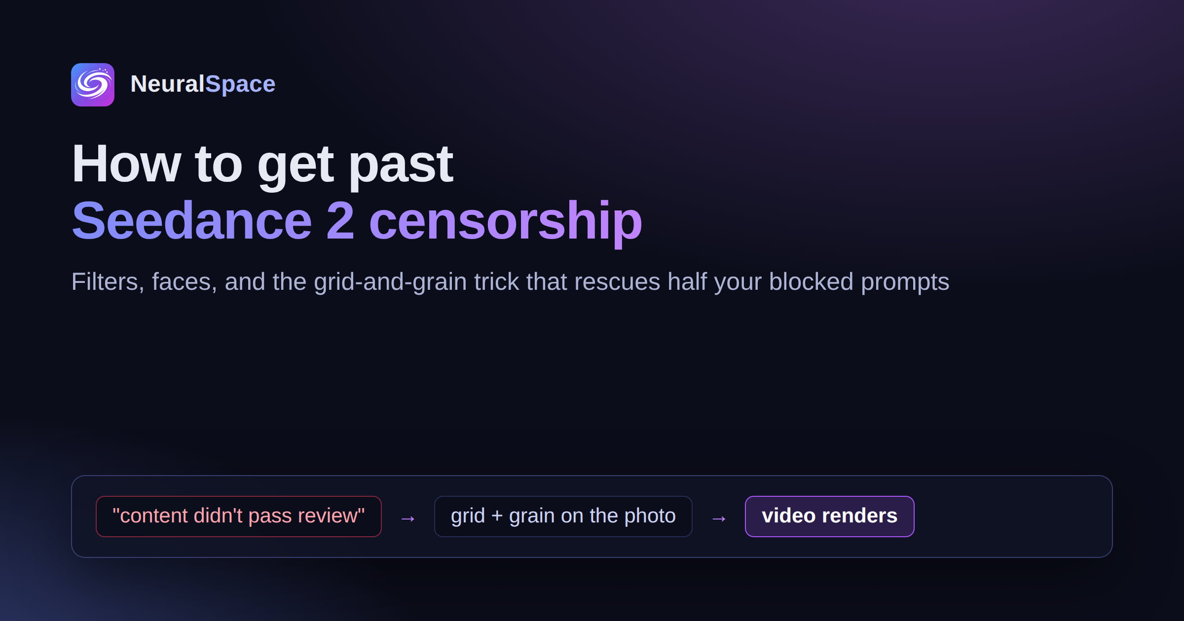 Hack Seedance : comment contourner la censure dans Seedance 2 et 2.5