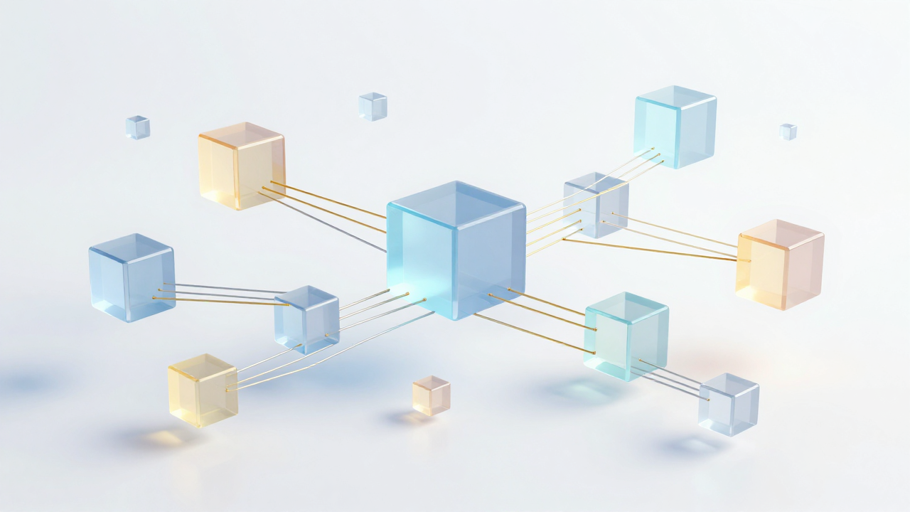 Minimalist illustration of modern language model architecture and multi-step algorithms
