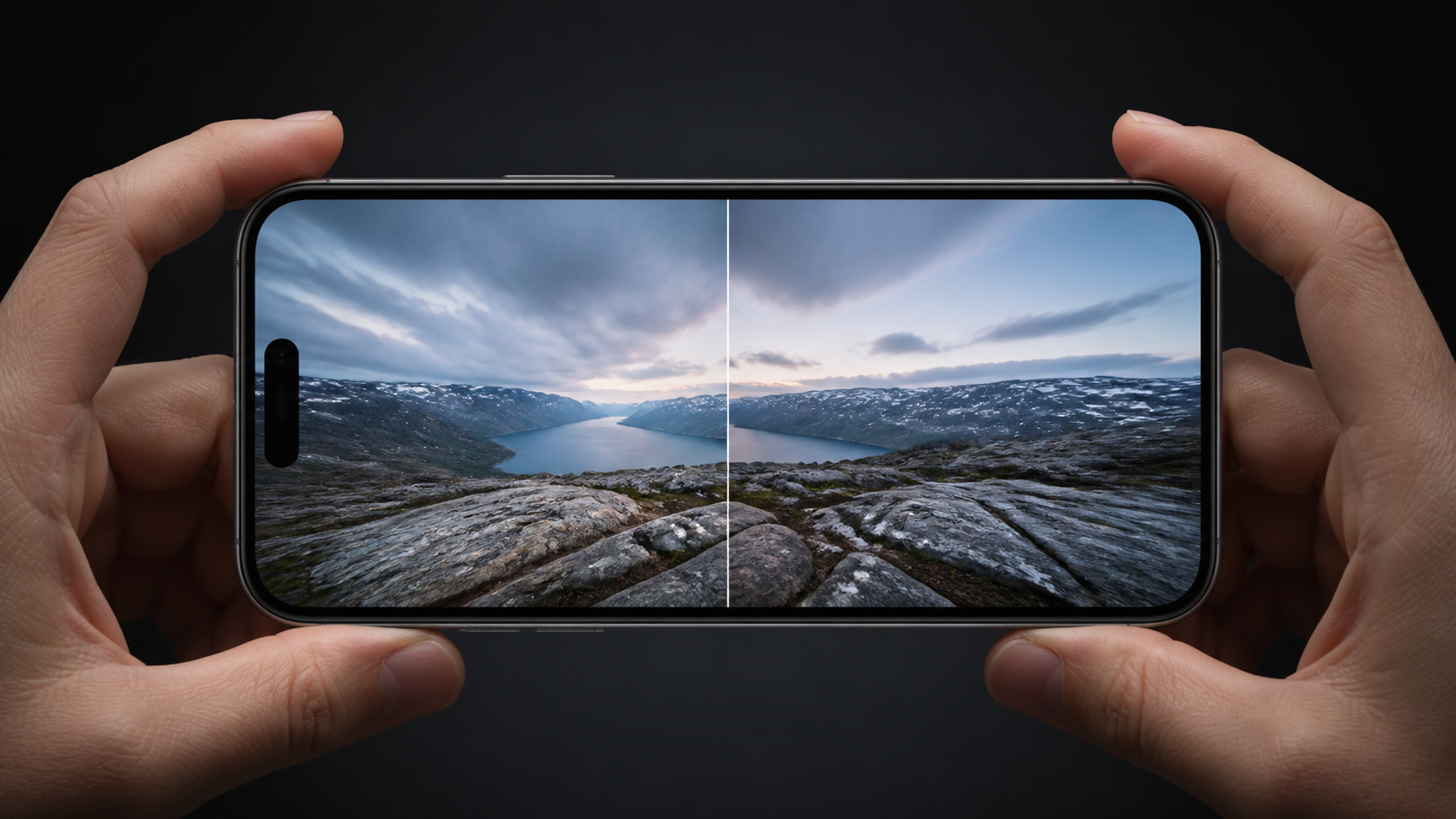 iPhone-0,5x-Objektivverzerrung online korrigieren