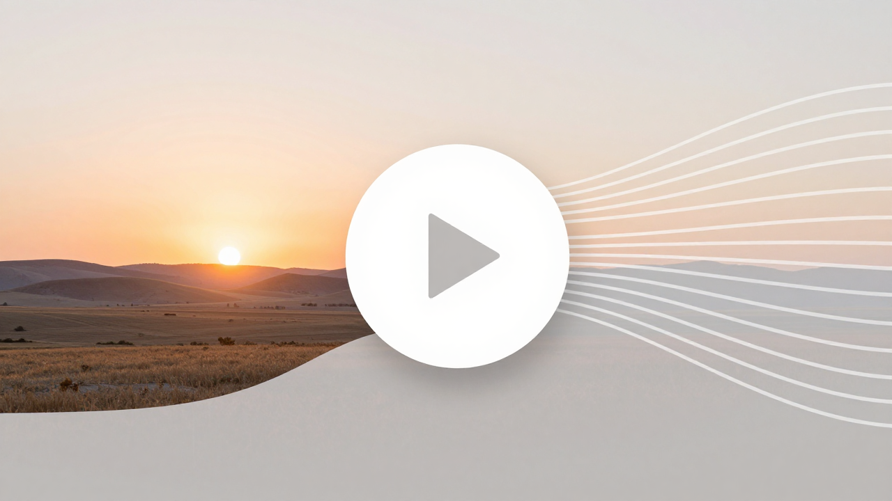 A photo comes to life as a cinematic frame with a sound wave (Vidu Q4)